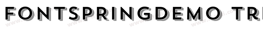 FONTSPRINGDEMO Trend字体转换 FONTSPRINGDEMO Trend字体转换